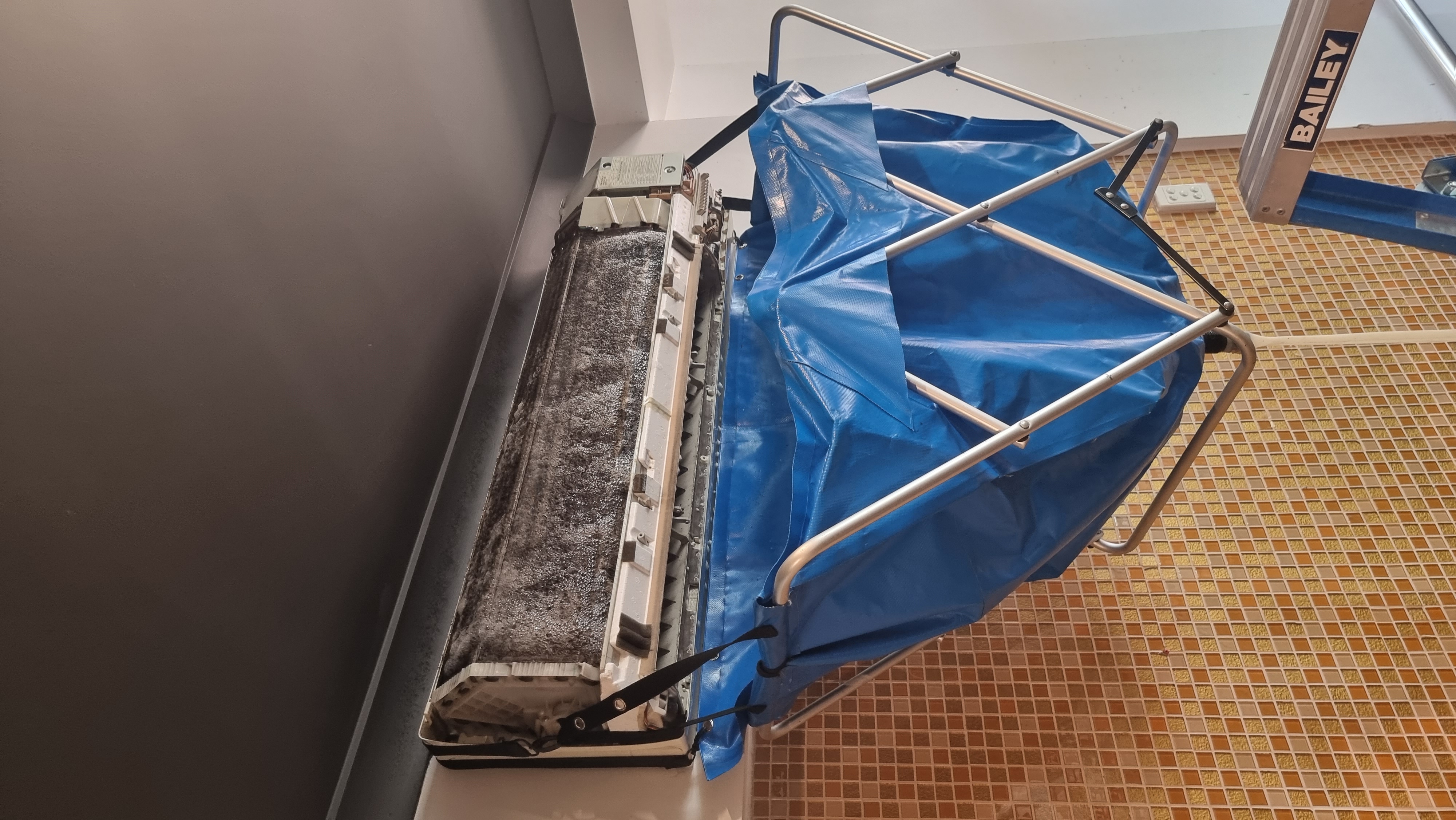 Split system deep clean